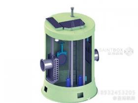 玻璃鋼智能型一體化預(yù)制泵站，污水提升泵站廠家，污水提升一體化水箱